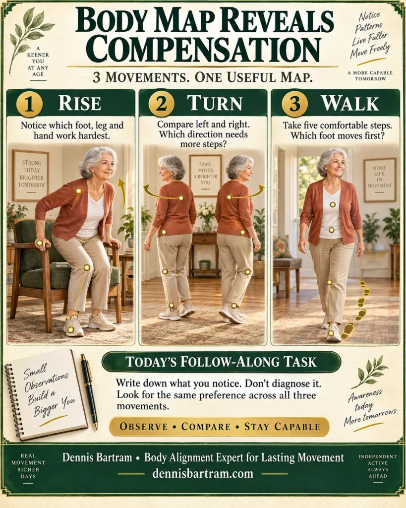 Body Map Reveals Compensation: Easy Ways To Feel Free