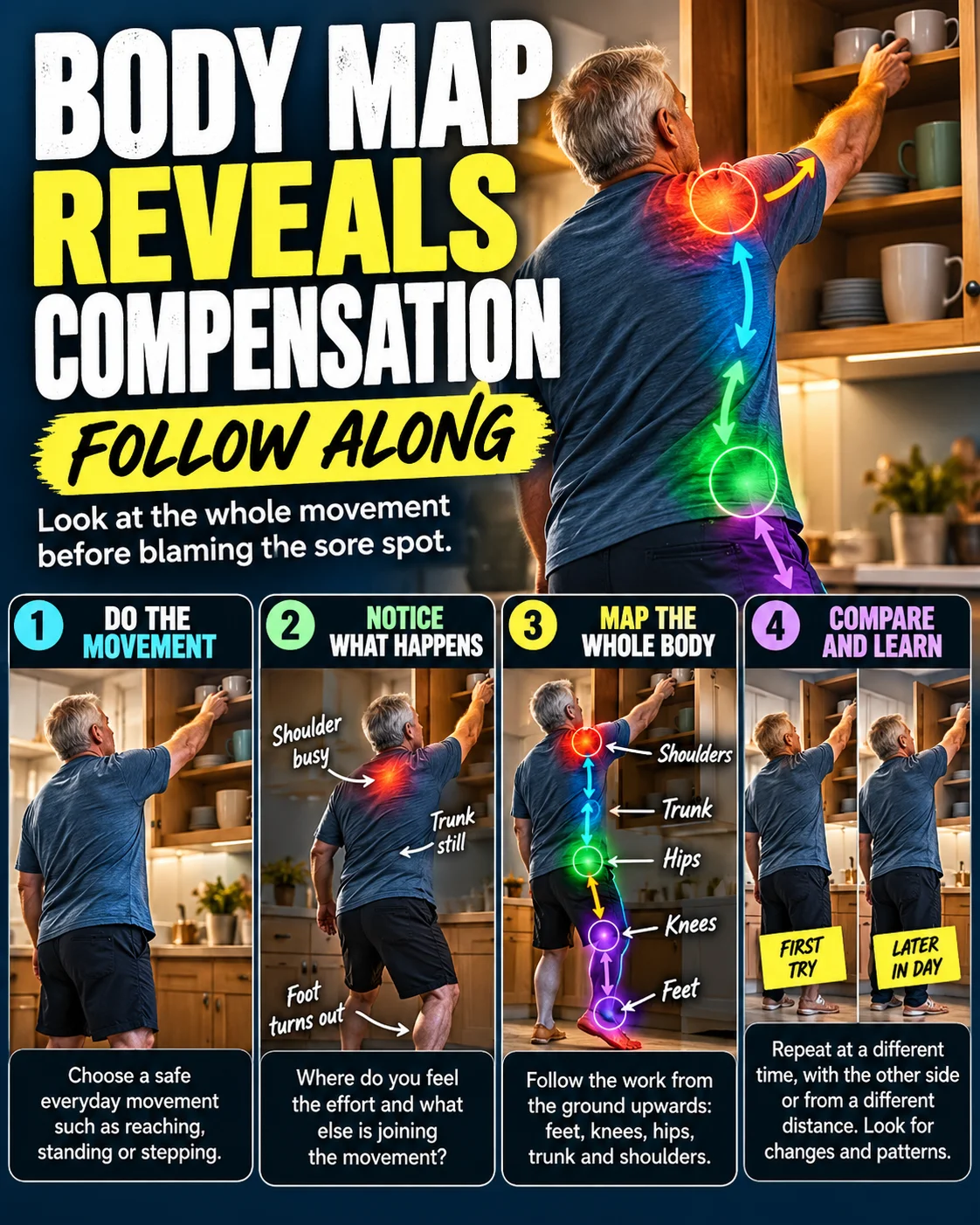 Body Map Reveals Compensation: How To See Hidden Work