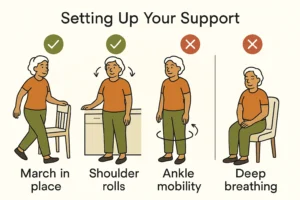Safe Floor Movement Routine for Seniors to Get Down Safely