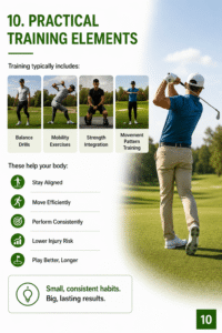 Body Movement Improves Golf With Active Balance Training