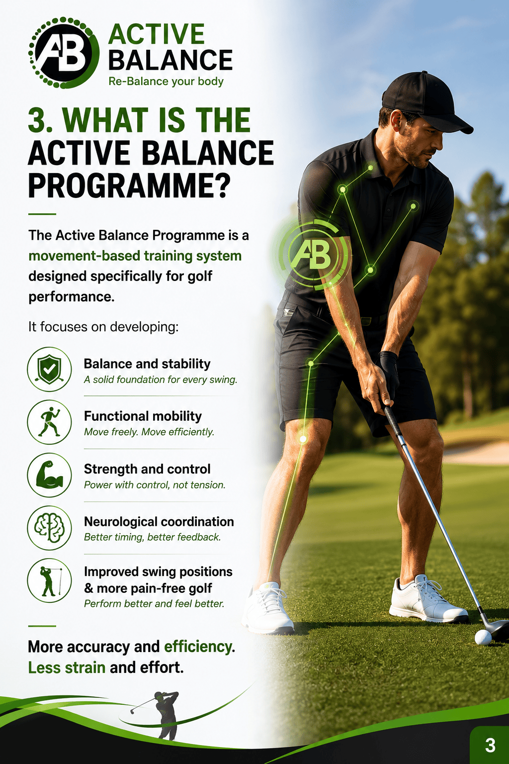 Active Balance Golf Programme Transform Your Swing Naturally