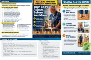 Natural Stability Through Awareness: Discover Hidden Body Secrets