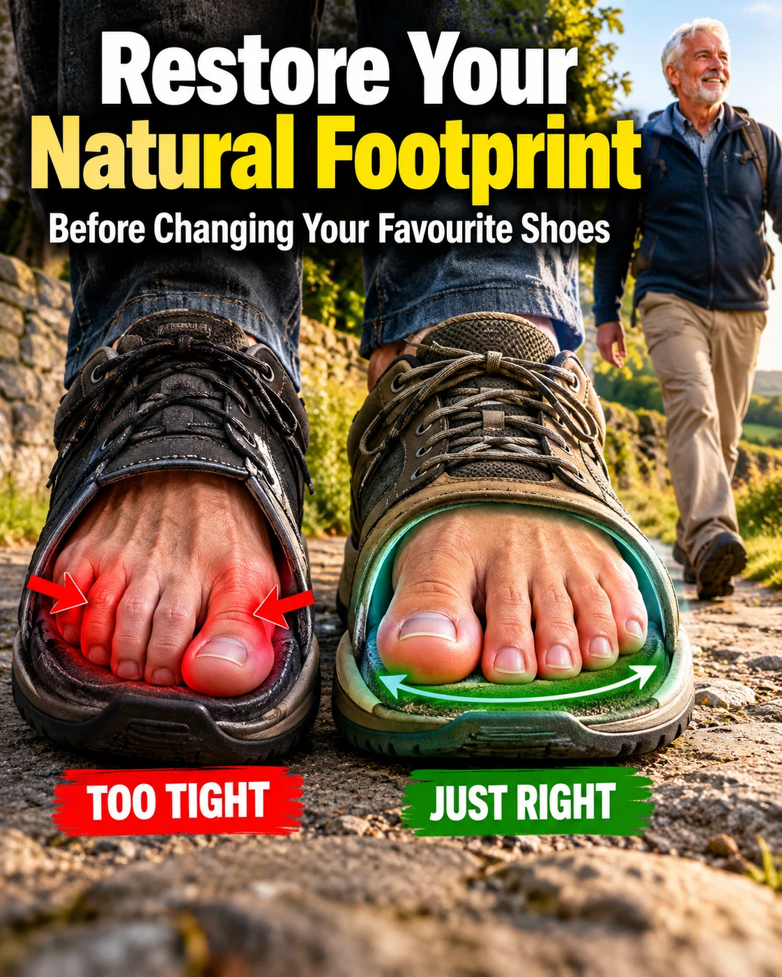 Restore Your Natural Footprint: 4 Surprising Shoe Secrets